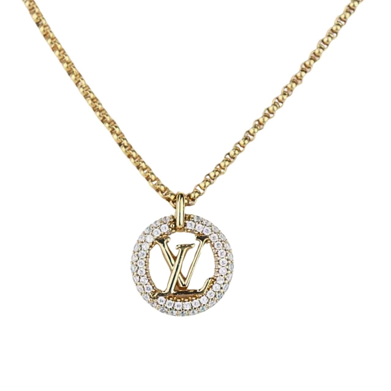 L0vis Vvtt0n L0vise By Night Necklace Gold M00759