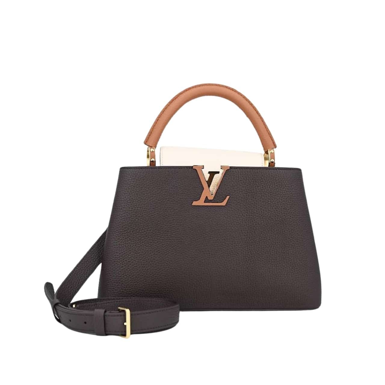 L0vis Vvtt0n Capucines MM Bag Brown 27Cm M20581