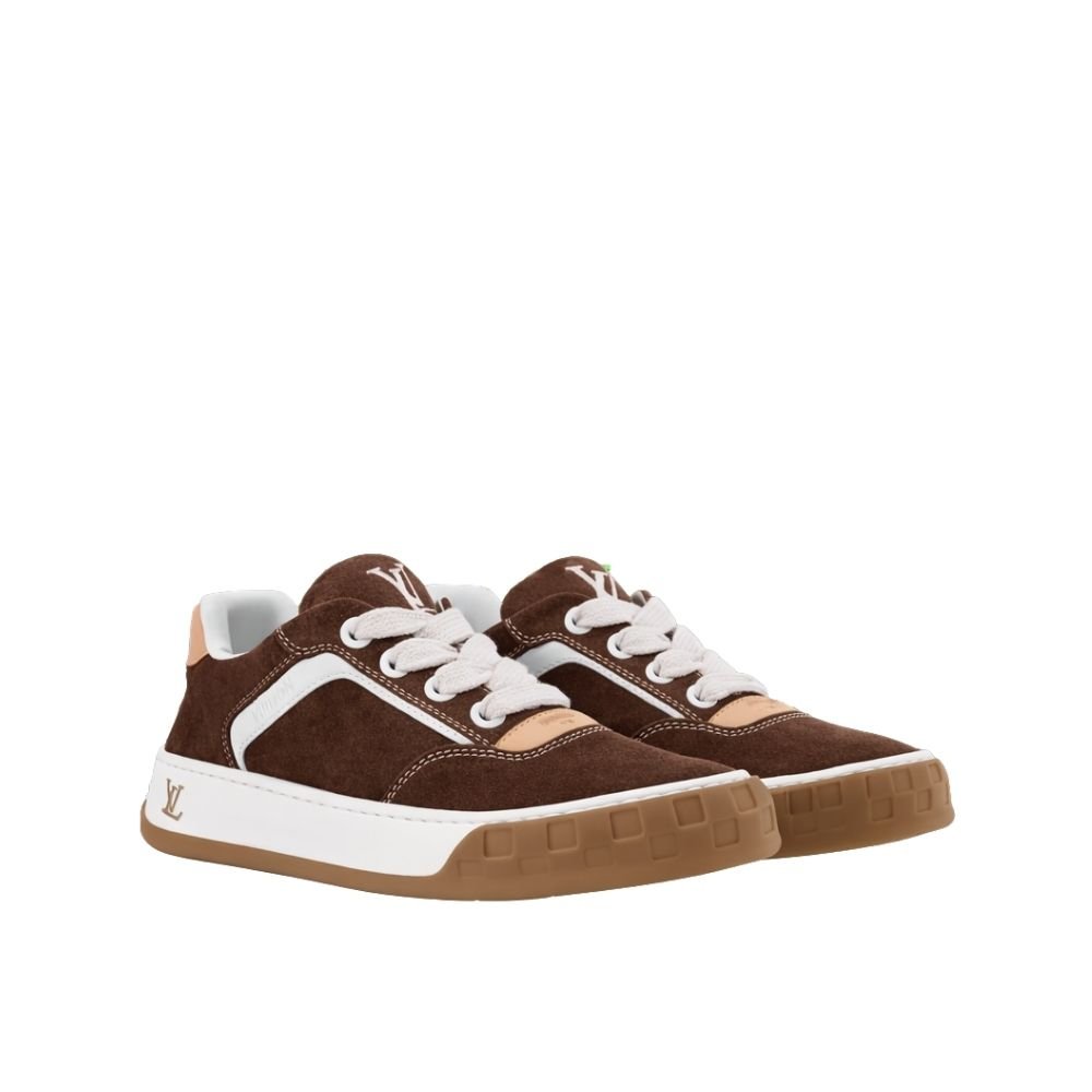 L0vis Vvtt0n LV Tilted Sneaker Brown 1AJ764