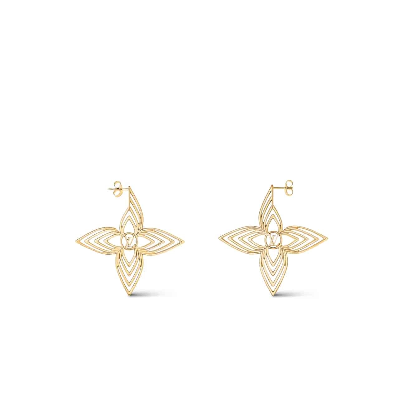 L0vis Vvtt0n Lv Breeze Earrings Gold M02659