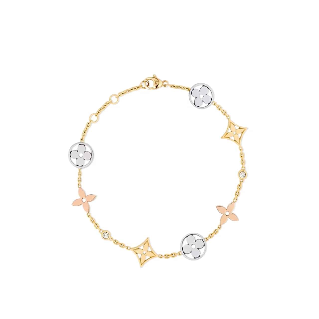 L0vis Vvtt0n Idylle Blossom Bracelet Gold Q95286
