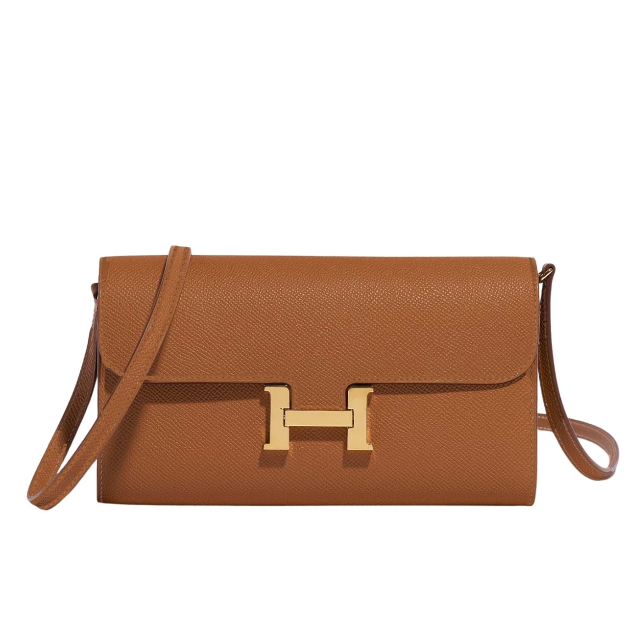 H**me5 Constance Wallet To Go Gold Epsom Gold Hardware 21Cm