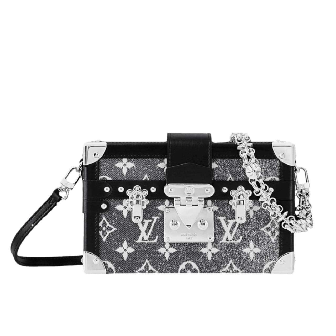 L0vis Vvtt0n Petite Malle Black And Grey 19Cm M21462