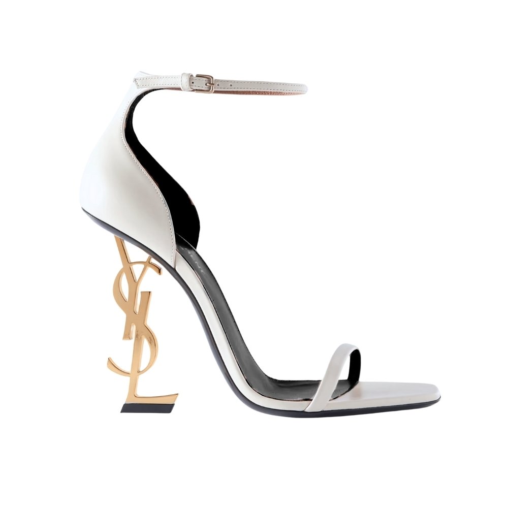 Sa1nt Lau*nt Opyum Sandals In White