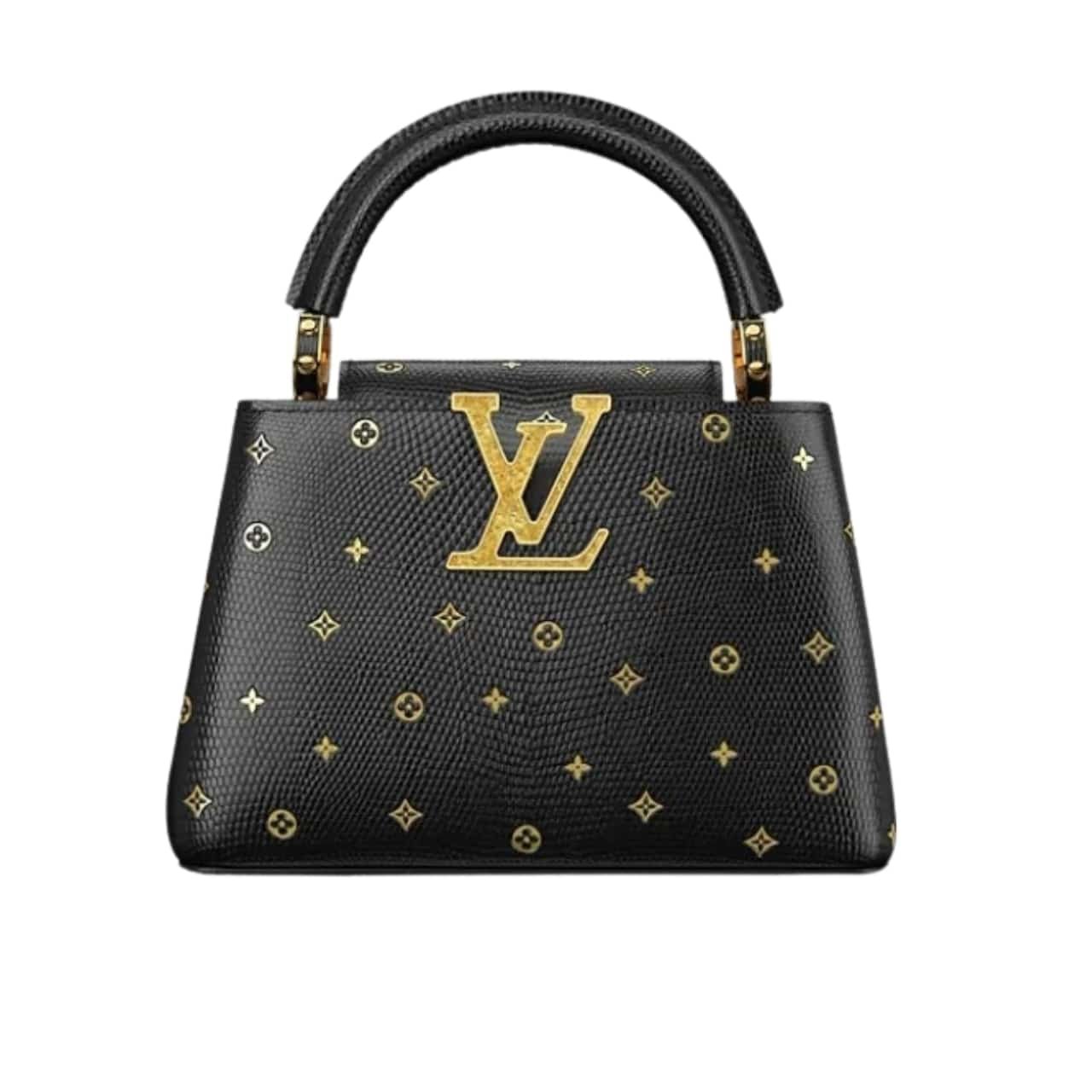 L0vis Vvtt0n Capucines Mini Black 20Cm