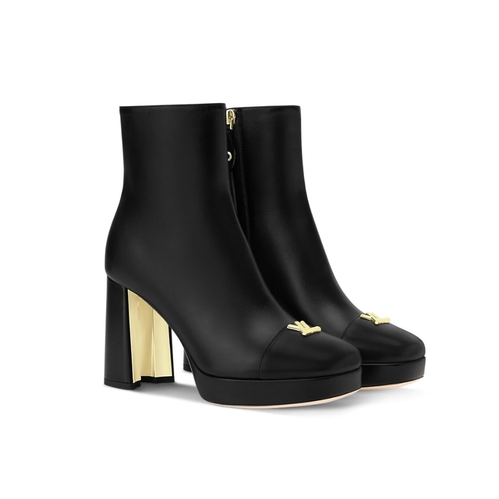 L0vis Vvtt0n Swing Platform Ankle Black 1Aiczx