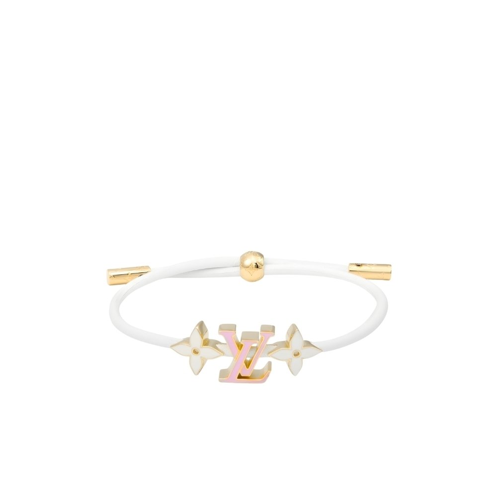 L0vis Vvtt0n Lv Iconic Bracelet Monogram White M1020Z