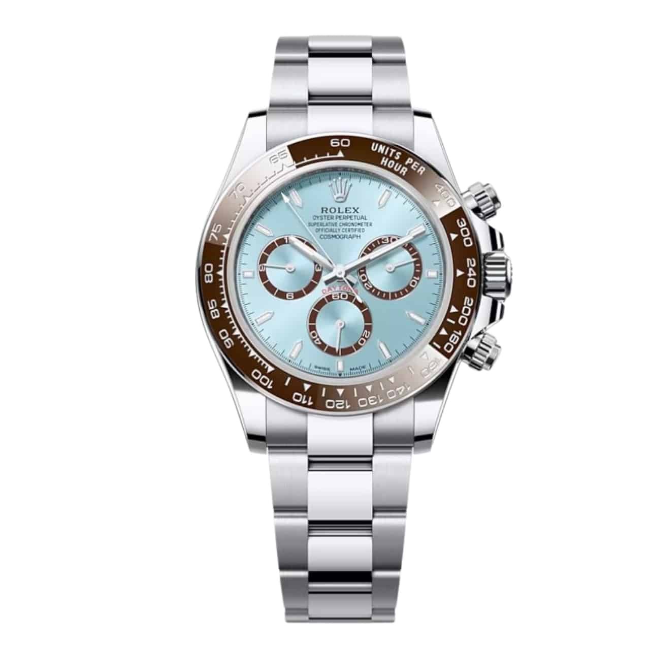 R01ex Cosmograph Daytona Silver Blue 40MM 126506 0002