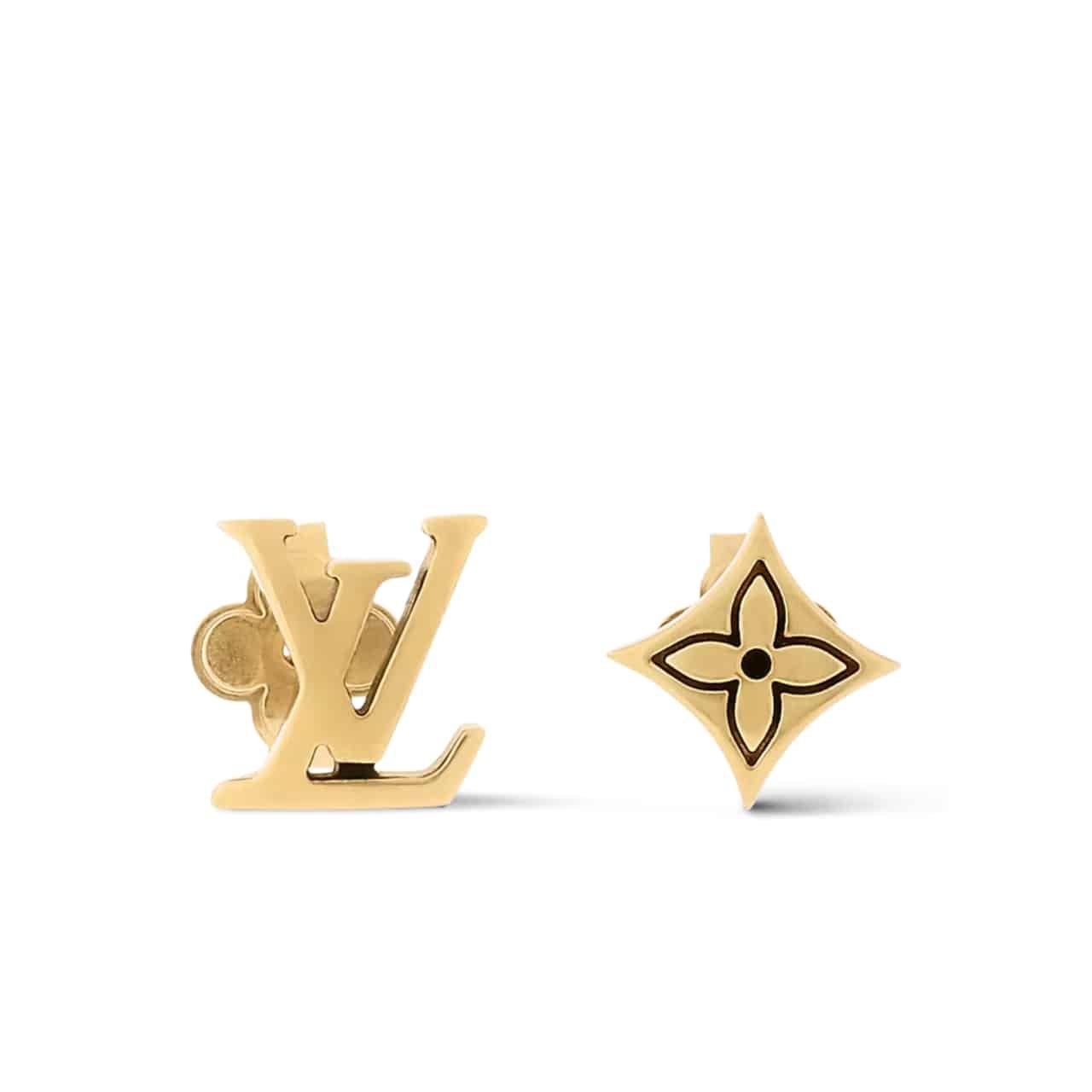 L0vis Vvtt0n Lv Sailor Earrings Gold M02716