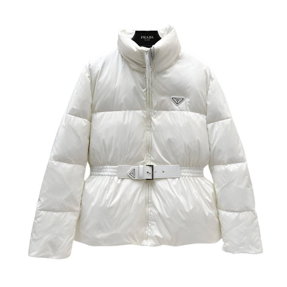 Pra*a Loden Down Jacket White