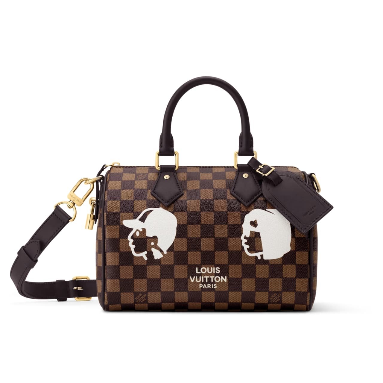 L0vis Vvtt0n Keepall Bandoulière 25 Damier Brown 25Cm N40772