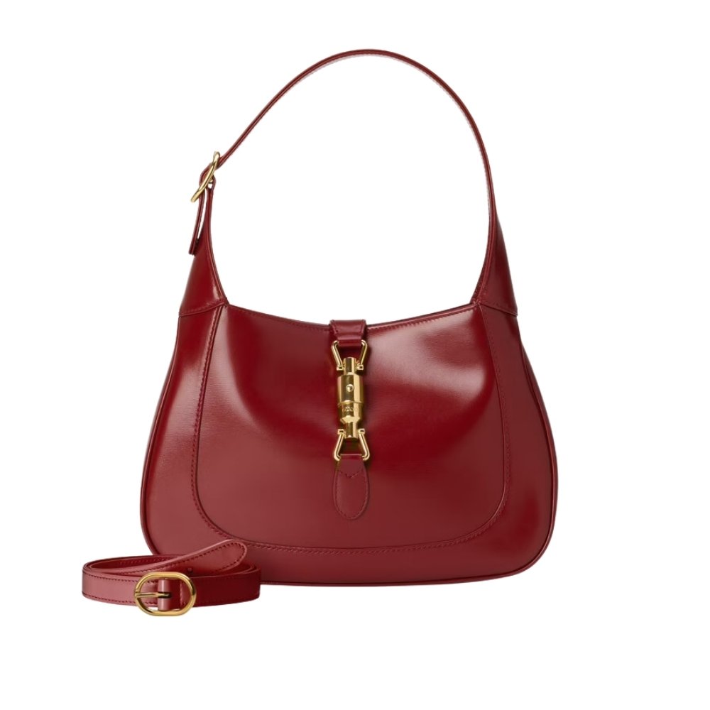 Gvc*1 Jackie 1961 Medium Shoulder Bag Red Leather 27Cm 636709 10O0G 6638