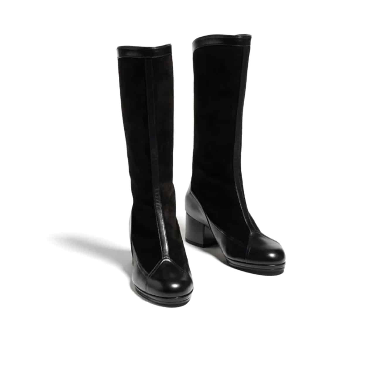 Ch**el Métiers Dart High Boots Black G46591 B21102 94305