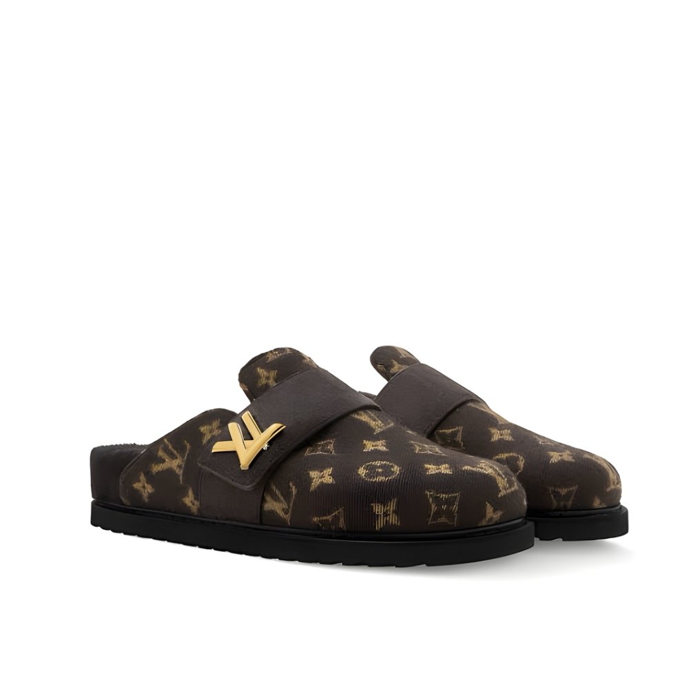 L0vis Vvtt0n Lv Cosy Flat Comfort Clog Brown 1Add7O