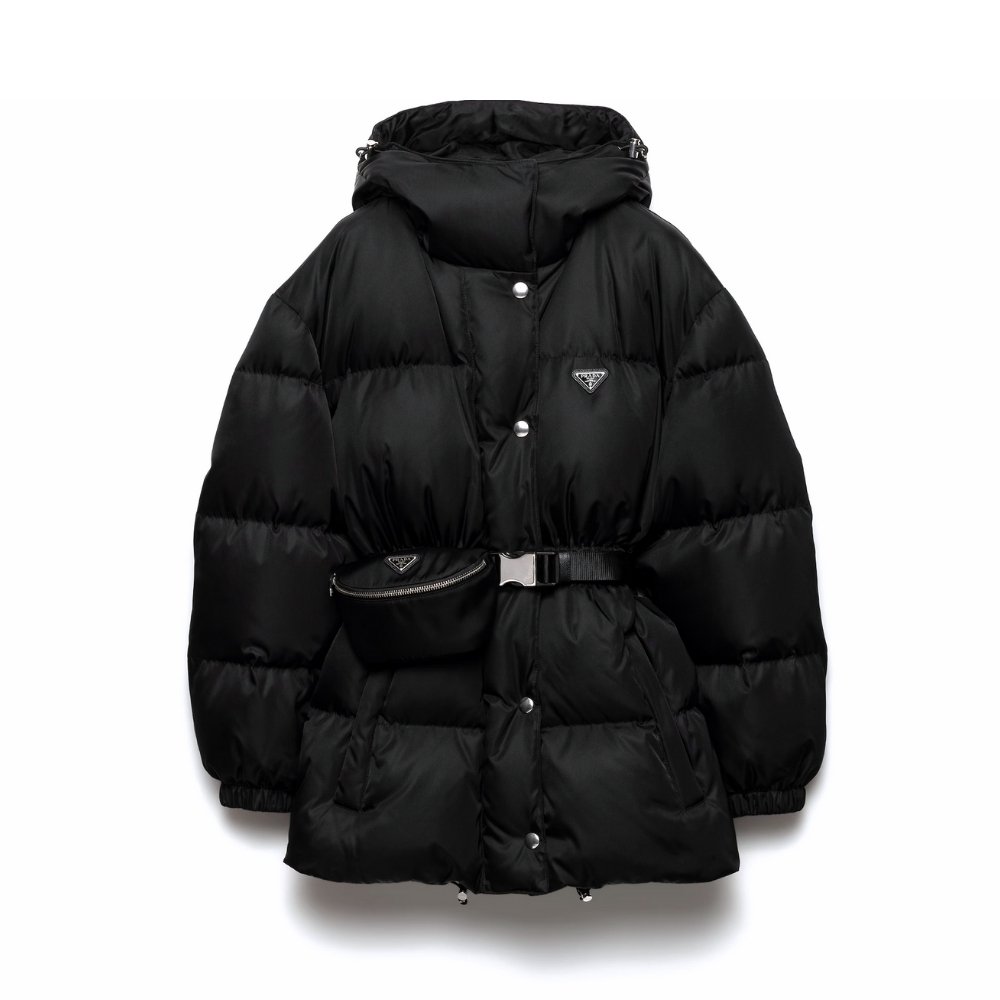 Pra*a Re Nylon Down Jacket Black 29X966 1Wq8 F0002 S Ooo