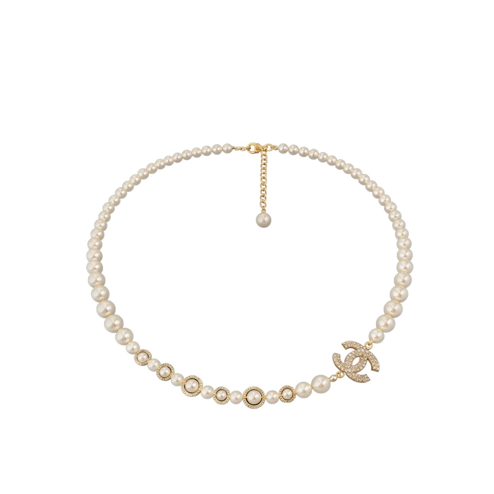 Ch**el Pearl Symphony Necklace
