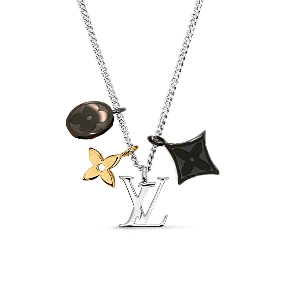 L0vis Vvtt0n Lv Instinct Necklace Silver M00521