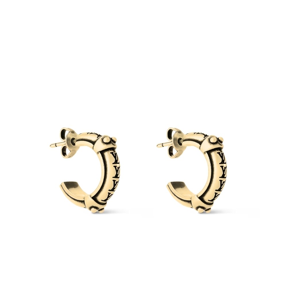 L0vis Vvtt0n Lv Lozine Hoop Earrings Gold