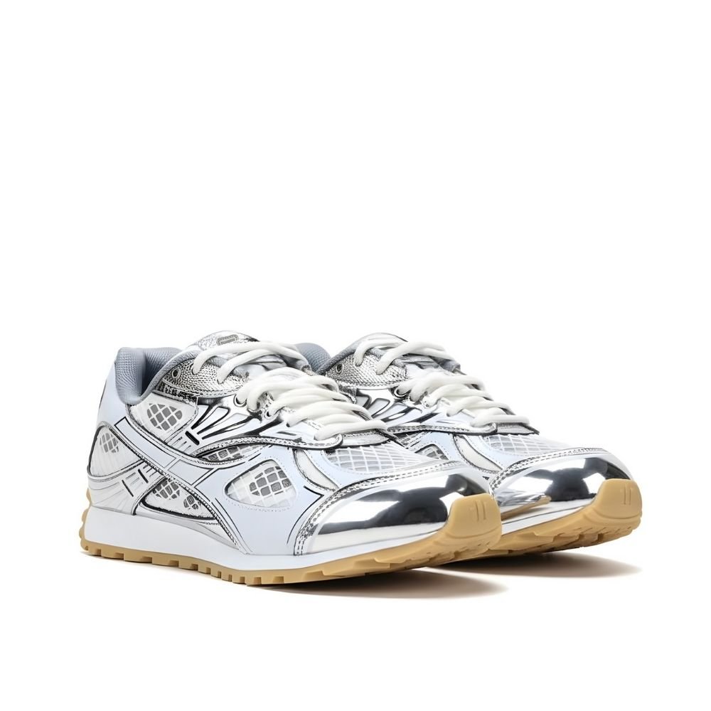 B0tt*ga Ven*ta Orbit Sneaker Silver And White 755915V2X401425