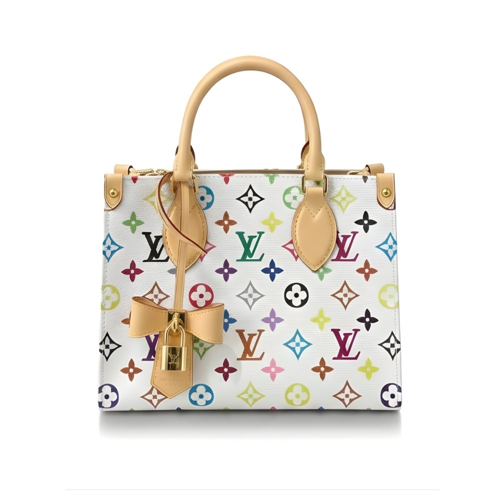 L0vis Vvtt0n OnTheGo PM Monogram Multicolor White 25Cm M27580