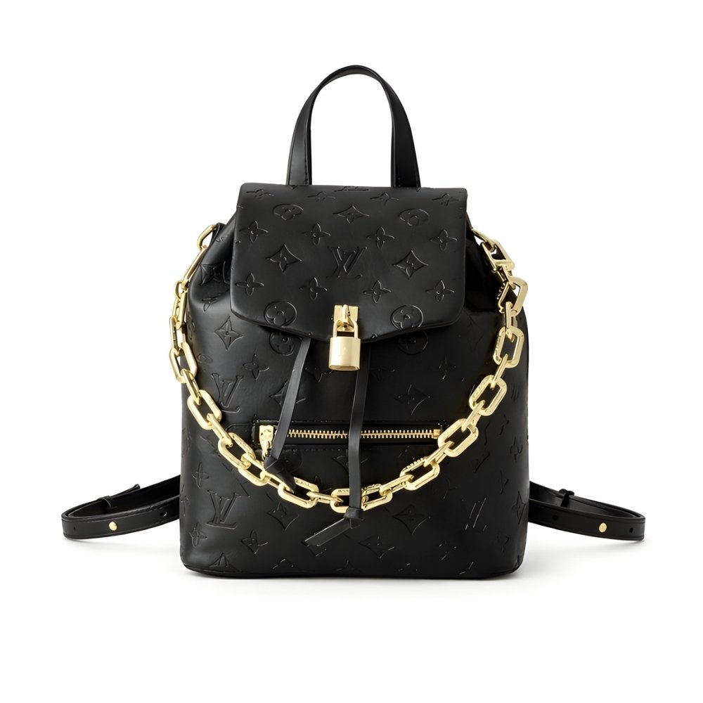 L0vis Vvtt0n Coussin Backpack PM Black 26Cm M13357