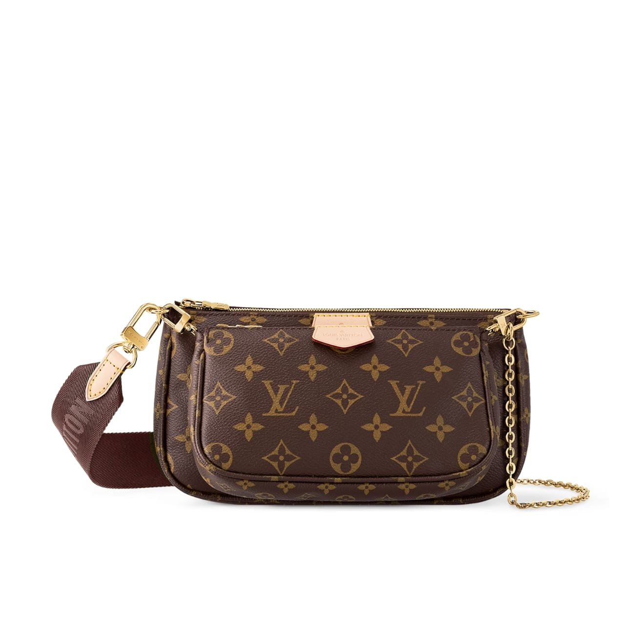 L0vis Vvtt0n Multi Pochette Accessoires Brown 24Cm