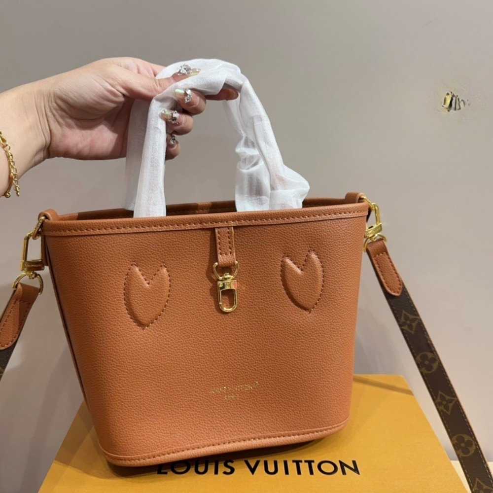 L0vis Vvtt0n Neverfull Bandoulière Inside Out Bb Monogram Brown 26Cm