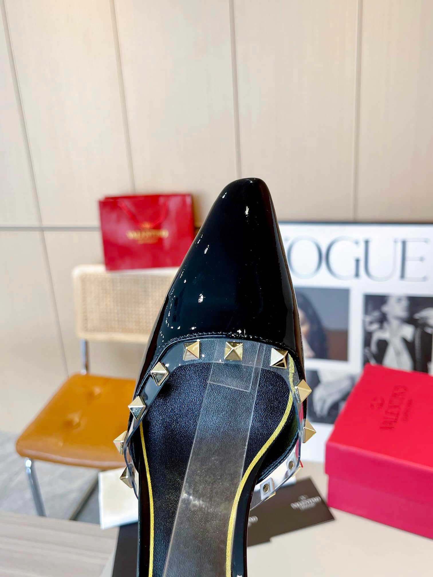 Va1e*ntin0 Garavani Rockstud Couture Pumps Black