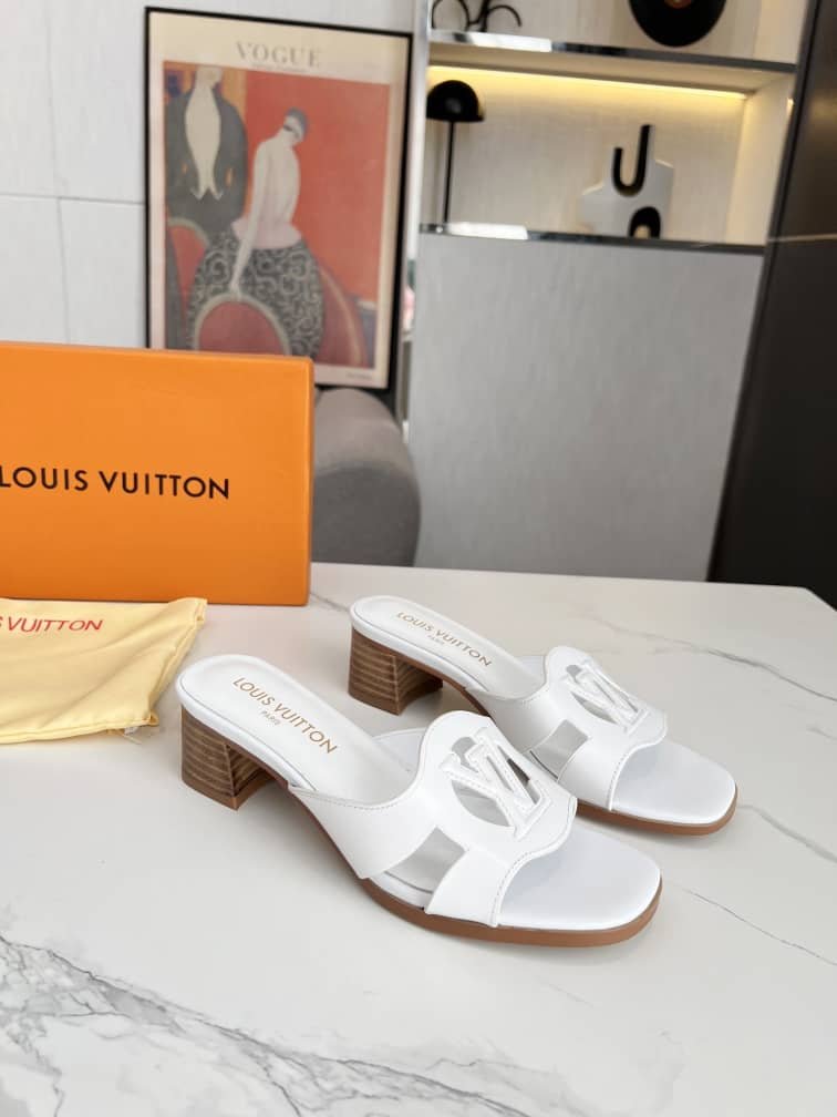 L0vis Vvtt0n Lv Isola Mule White 1Acg5P