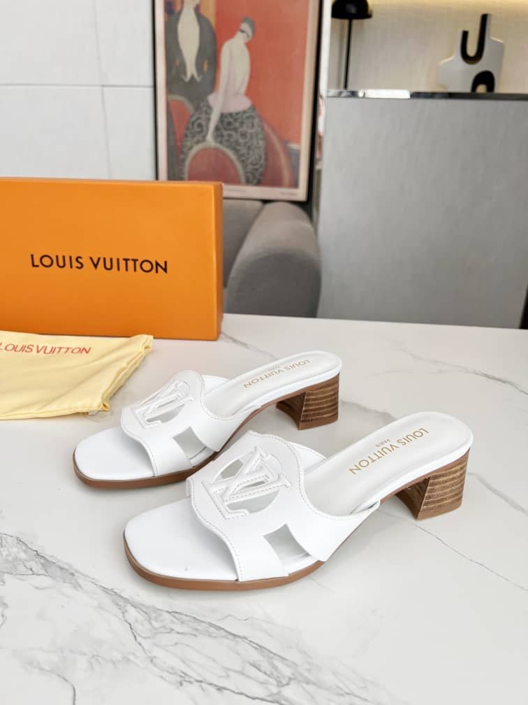 L0vis Vvtt0n Lv Isola Mule White 1Acg5P