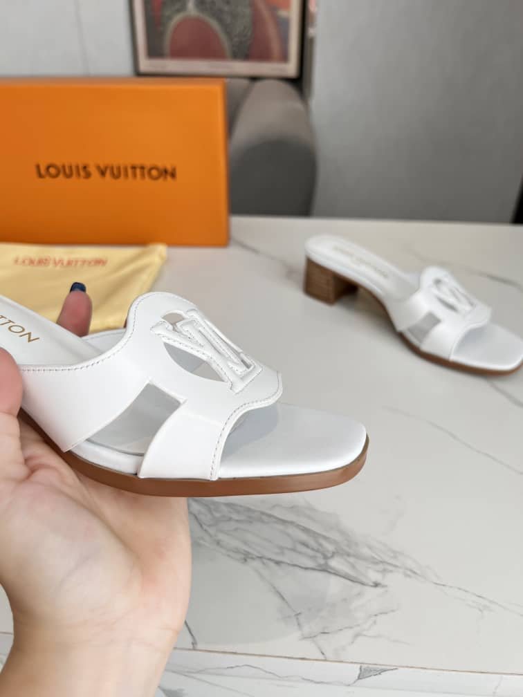 L0vis Vvtt0n Lv Isola Mule White 1Acg5P