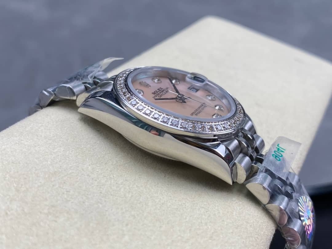 R01ex Lady Datejust 31 Silver Jubilee D1am0nd Dial In White 31Mm