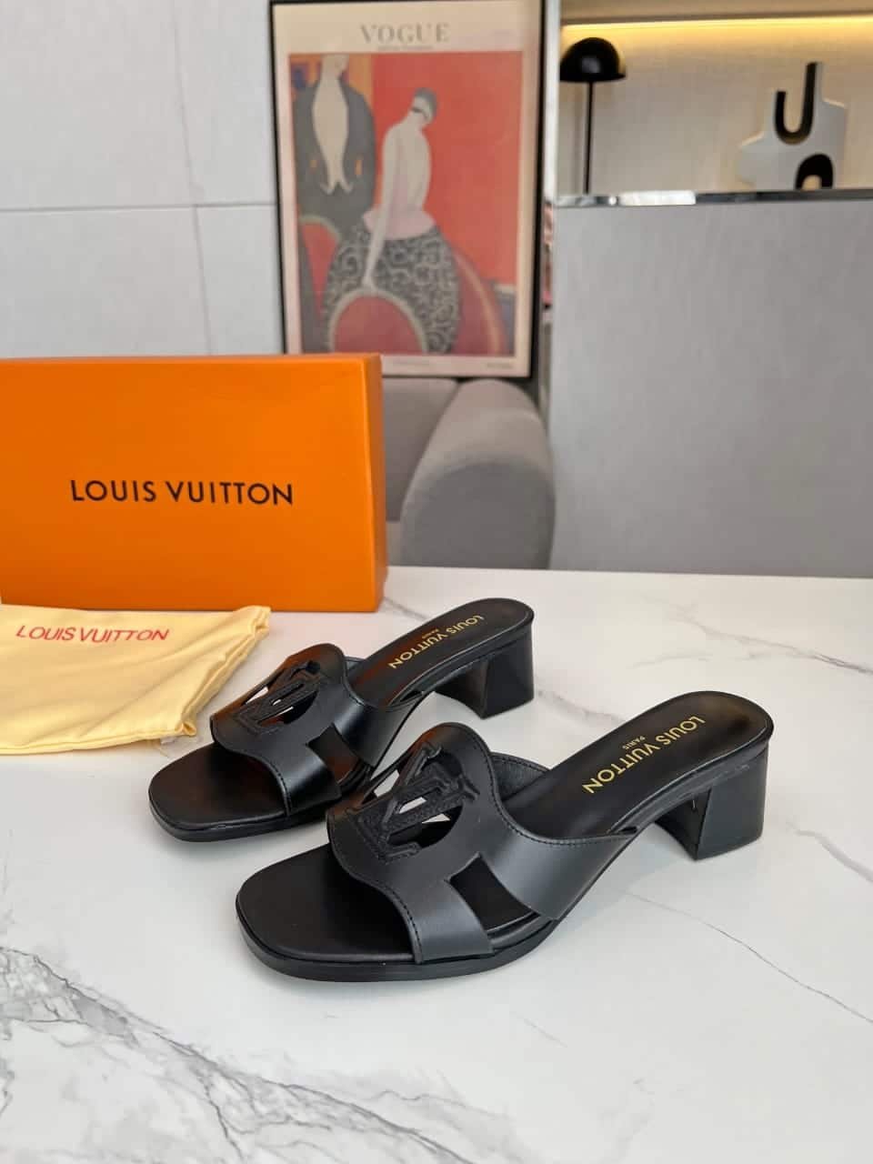 L0vis Vvtt0n Lv Isola Mule Black 1Acg4V