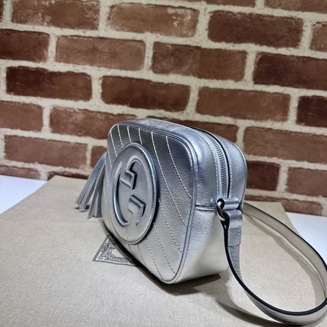 [S*per Vip 1:1] Gvc*1 Blondie Small Shoulder Bag Silver 21Cm 742360 Aacbo 8106