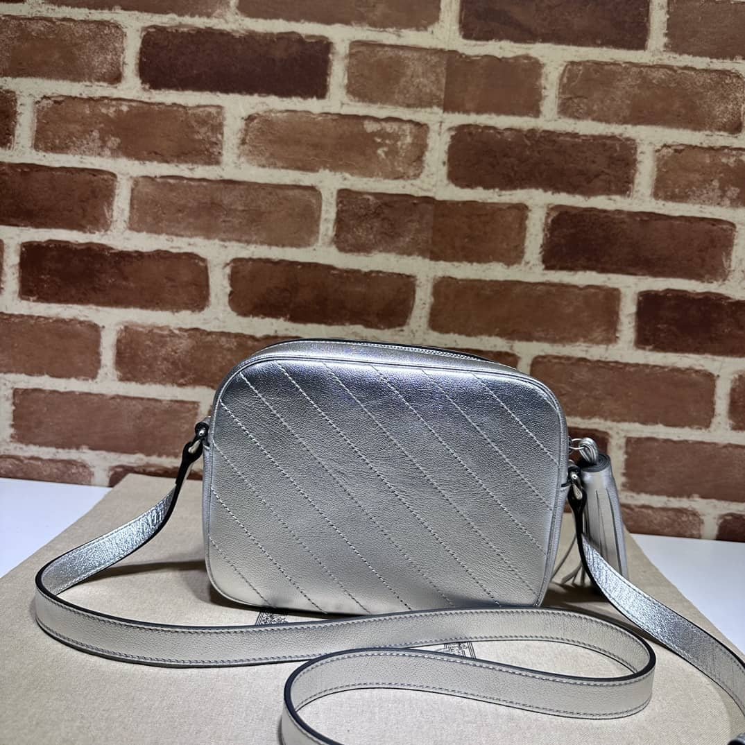 [S*per Vip 1:1] Gvc*1 Blondie Small Shoulder Bag Silver 21Cm 742360 Aacbo 8106