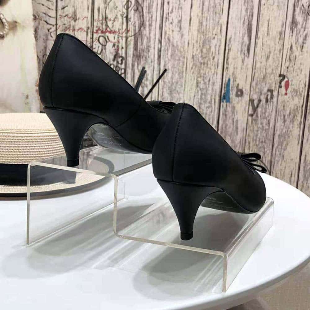 Sa1nt Lau*nt Women’s Anais Bow Pumps In Black