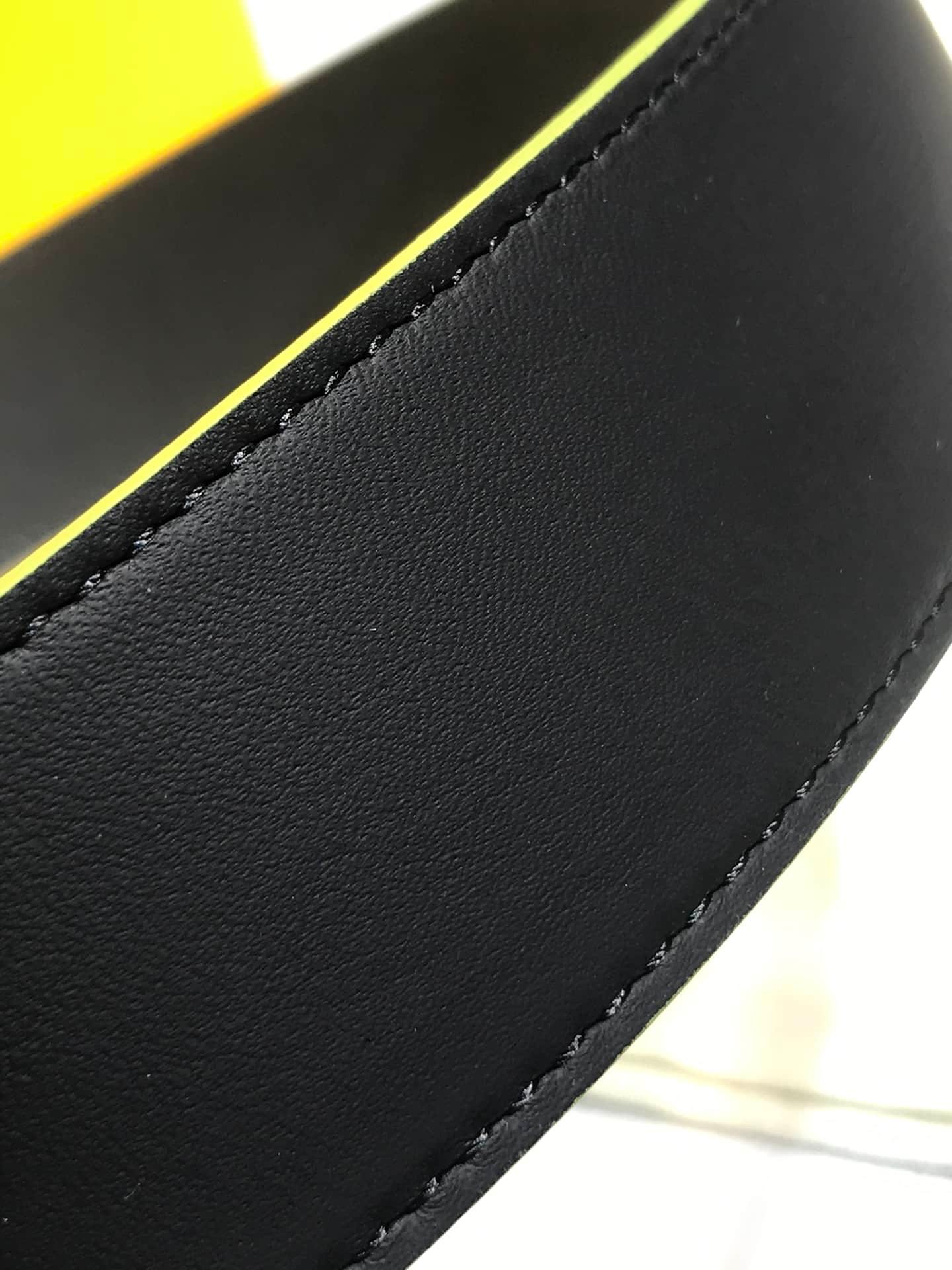 F**di Ff Leather Betl Neon Green 40Mm