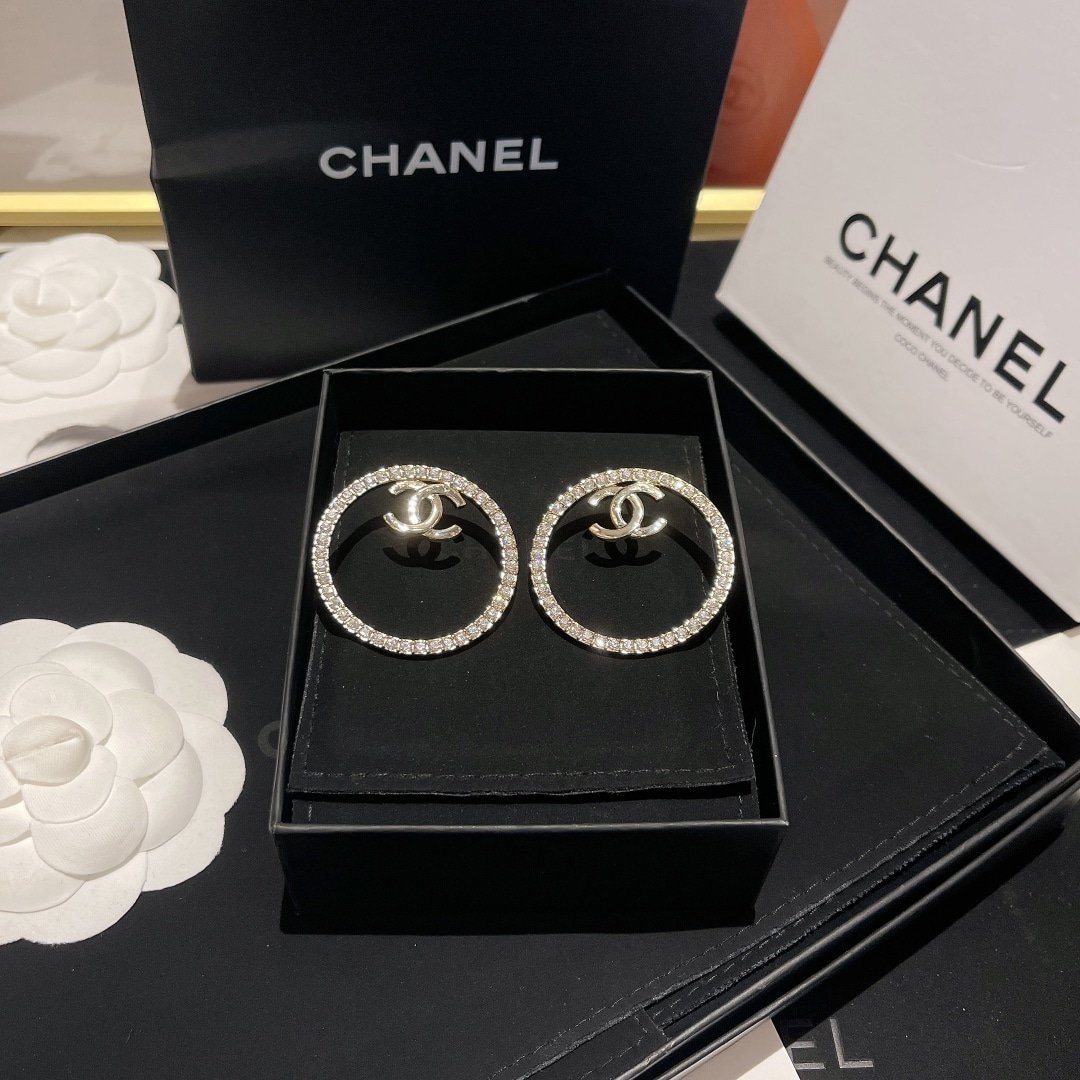 Ch**el Cc Earrings