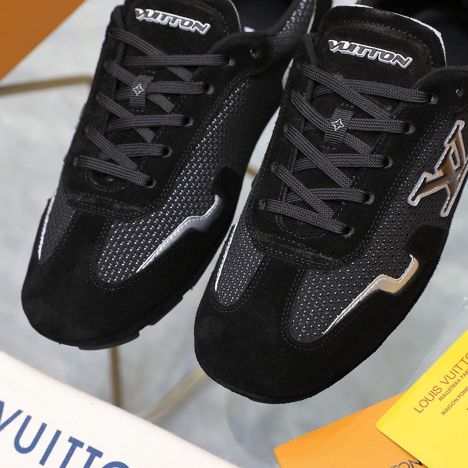L0vis Vvtt0n Lv Rally Sneaker Black 1Ahtzk