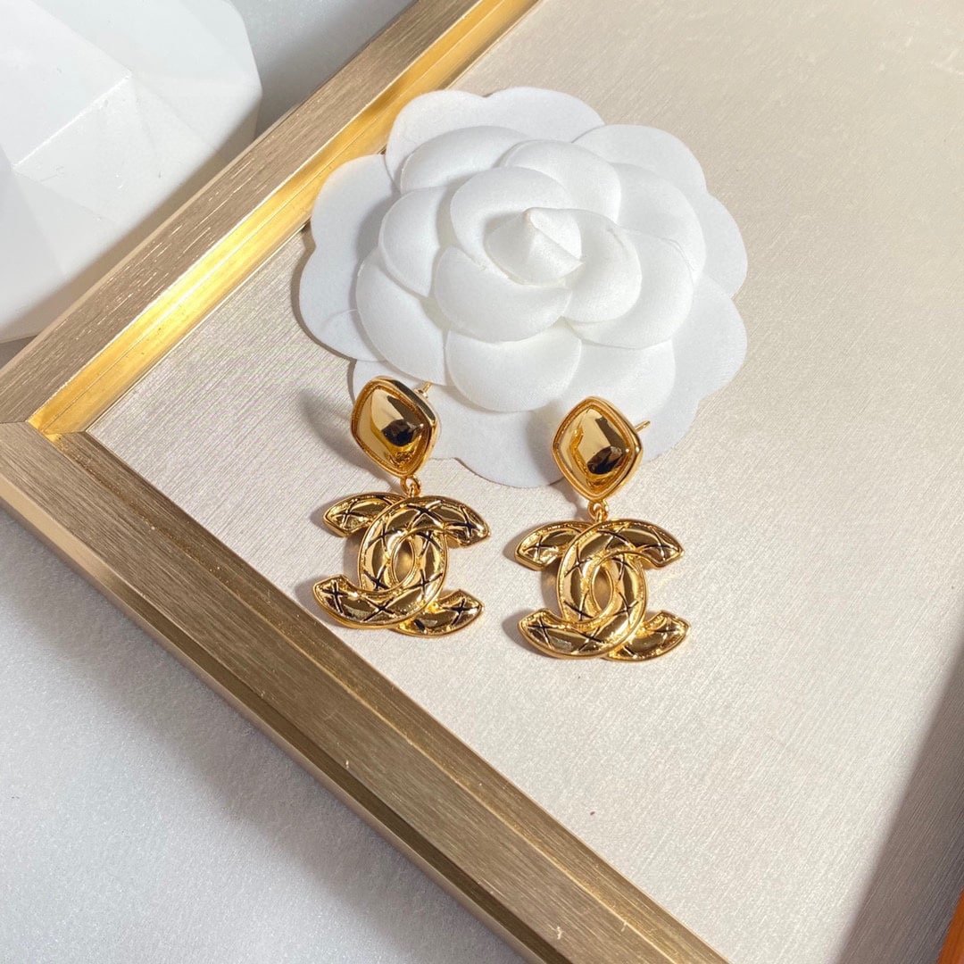 Ch**el Cc Earrings
