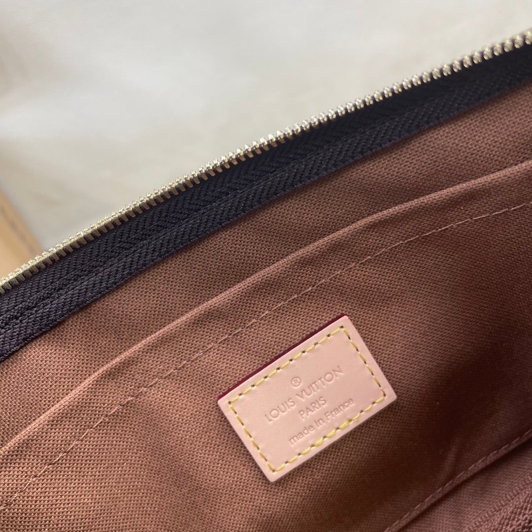 [S*per Vip 1:1] L0vis Vvtt0n Multi Pochette Accessoires Rose Clair 24Cm M44840