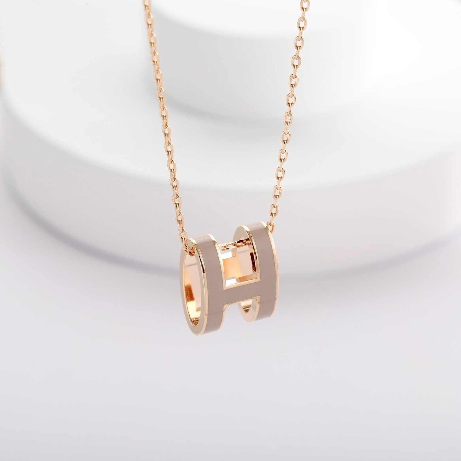 H**me5 Mini Pop H Pendant Grey And Gold H147992Fo55