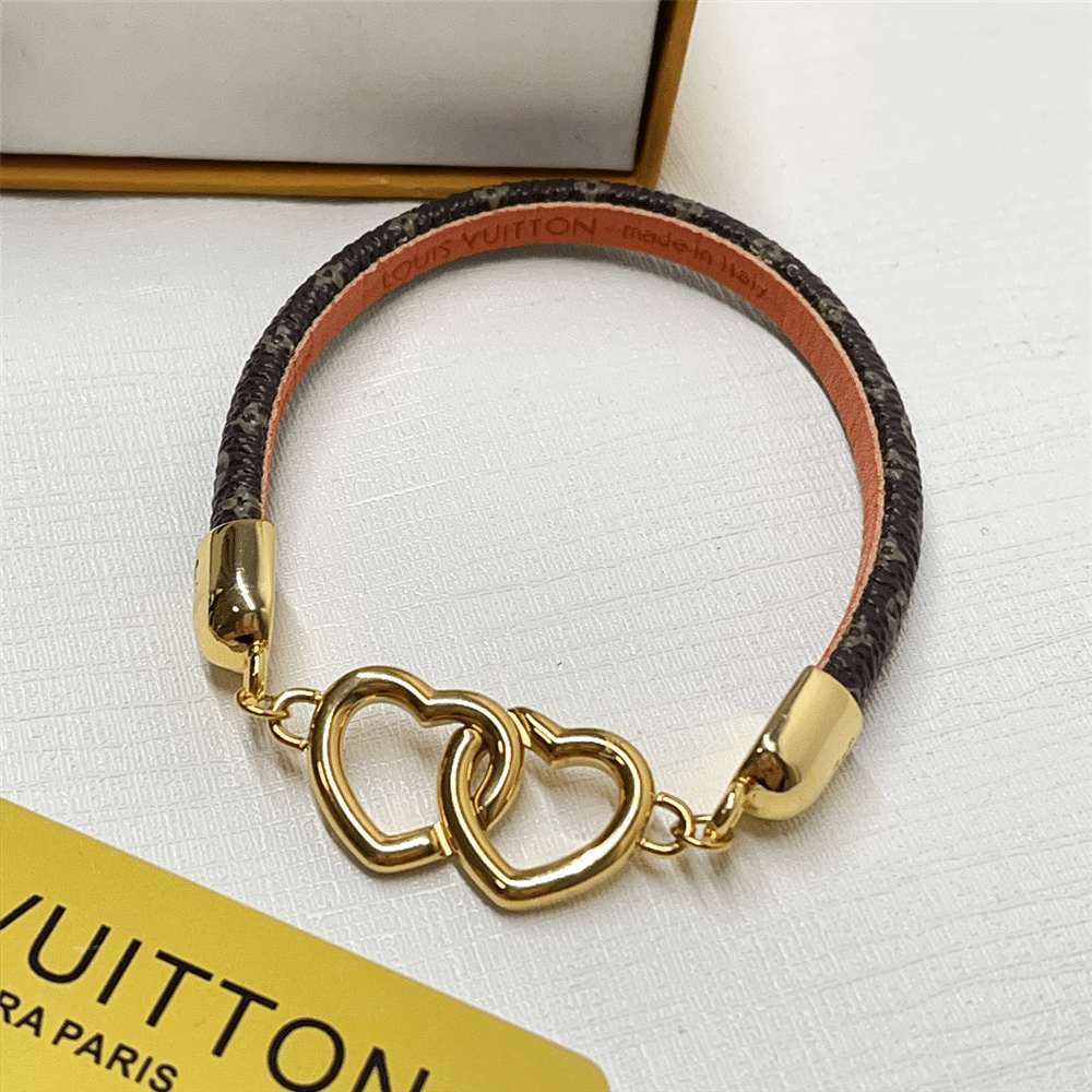 L0vis Vvtt0n Say Yes Bracelet Brown M6758E