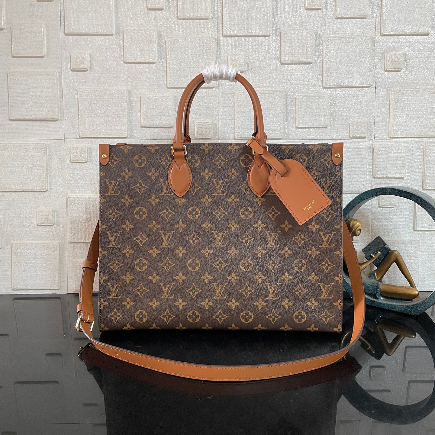 [S*per Vip 1:1] L0vis Vvtt0n Onthego Organizer Brown 37Cm M14235