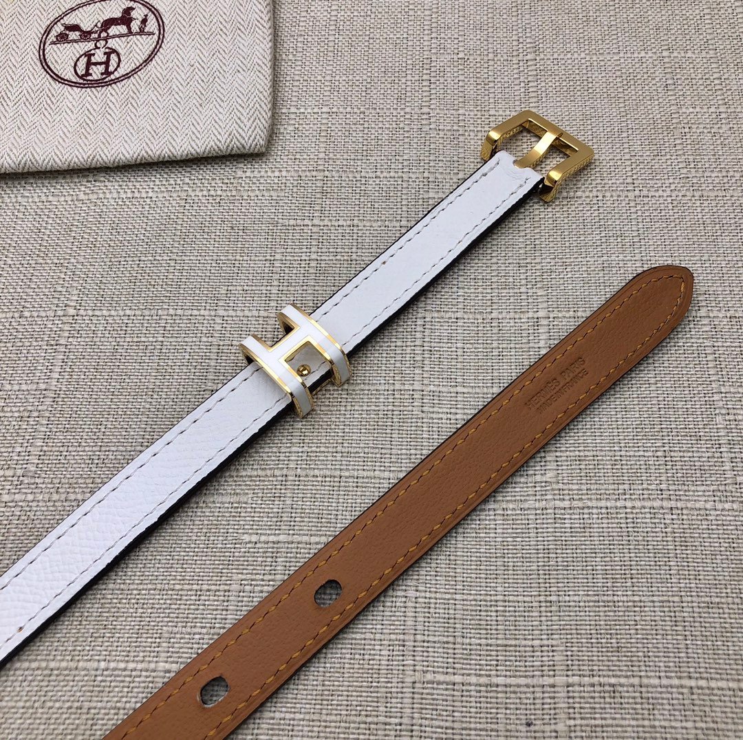 H**me5 Pop H 15 Belt White 15Mm H081087Cd10085