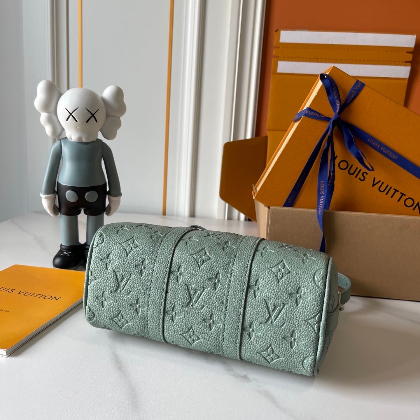 L0vis Vvtt0n Keepall Bandoulière 25 Bag Misty Lake Green 25Cm M13866