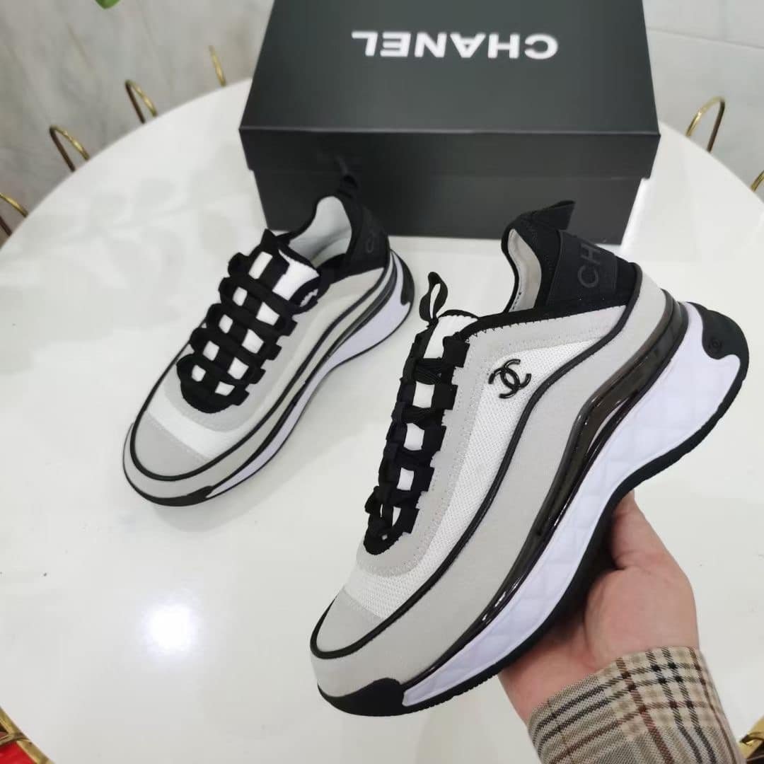 Ch**el Women’S Suede Sneaker White G39070 Y56144 0Q241