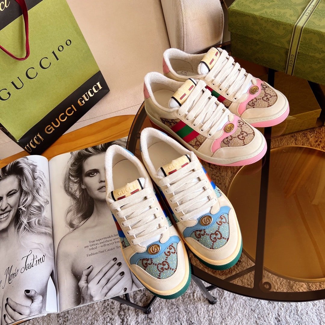 Gvc*1 Women’S Screener Sneaker With Crystals Pink ‎677423 9Sfr0 2587