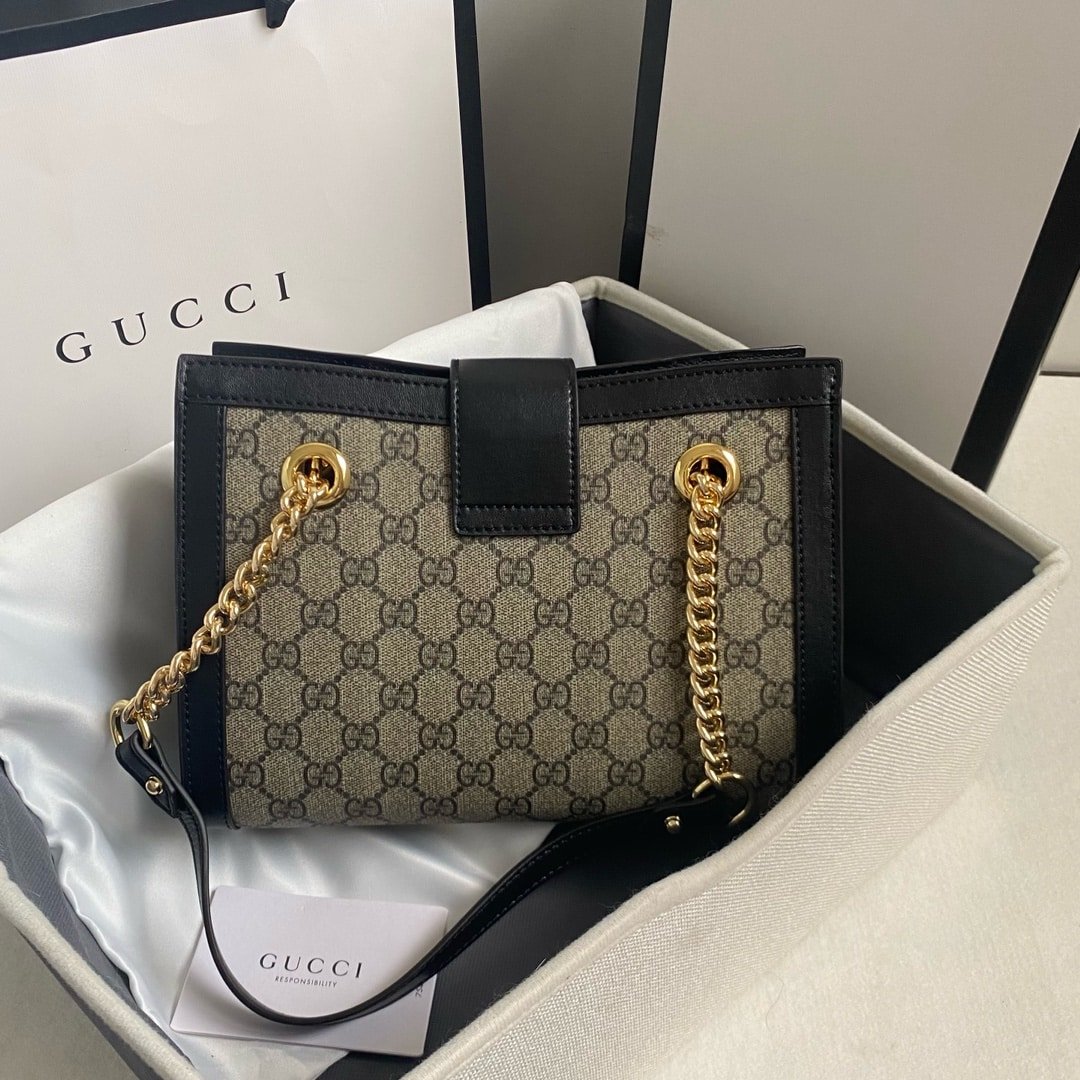 Gvc*1 Padlock Small Gg Shoulder Bag 26Cm 498156 Khnkg 9769