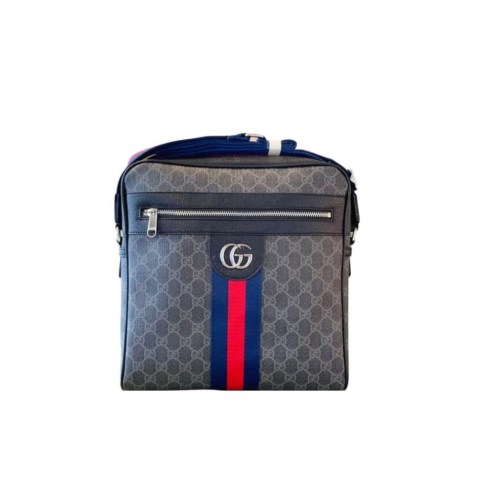 Gvc*1 Ophidia Gg Bag Black 28Cm